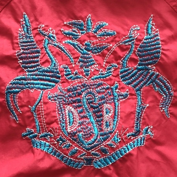 Diesel, Vintage, Bomber Jacket, Embroidered, Cowl Neck, Size S, Nice Condition - Picture 6 of 16